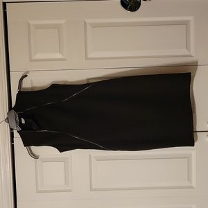 Calvin Kline Black Sleeveless Dress Size 6 NWOT